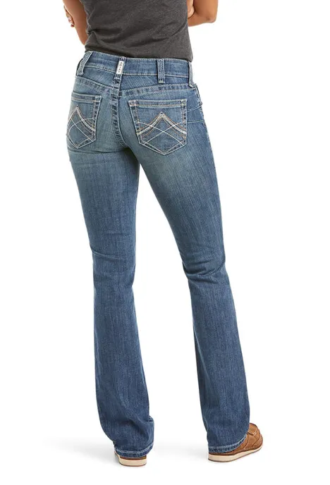 ARIAT WOMEN'S R.E.A.L STRAIGHT LEG JEAN- 10017217