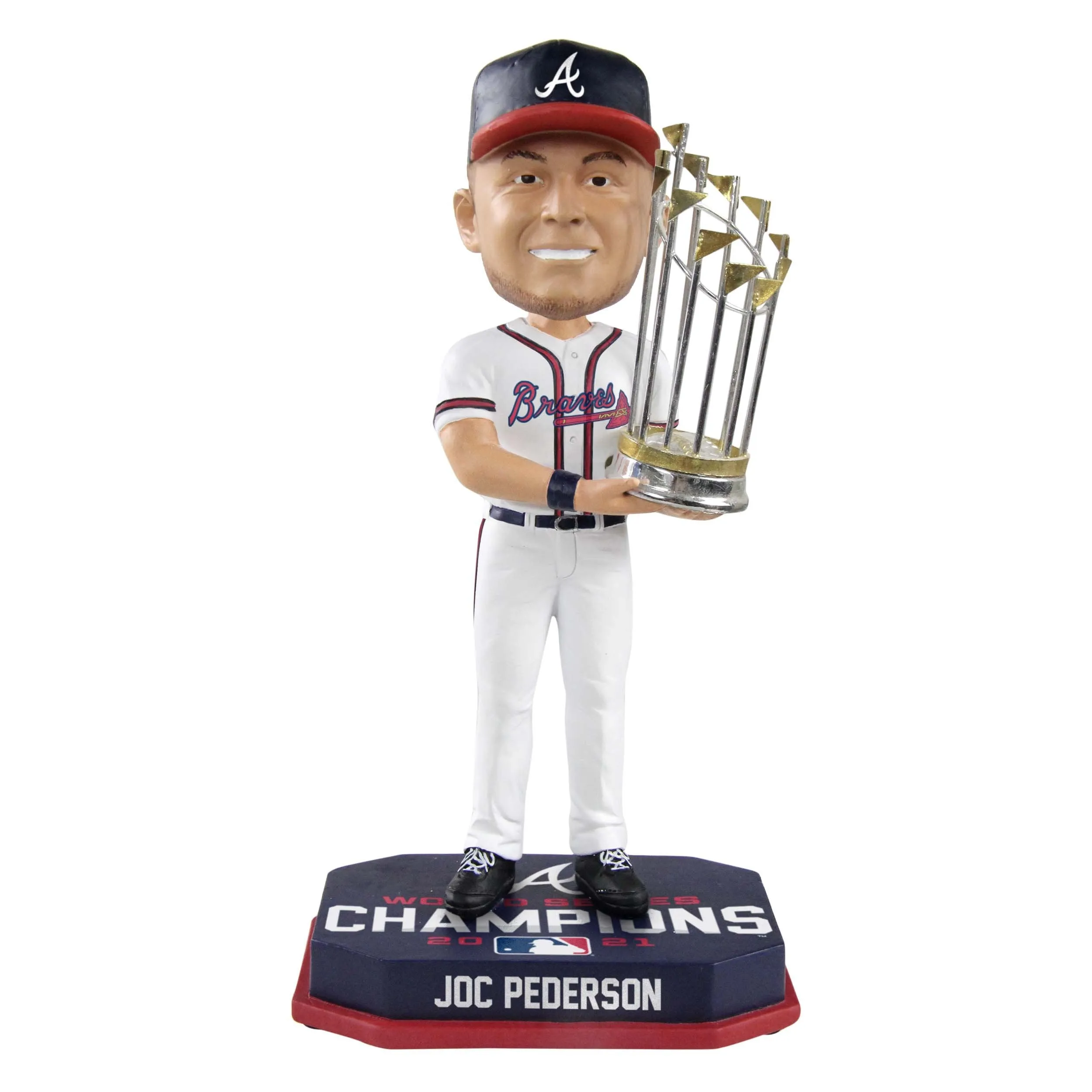 Atlanta Braves MLB 2021 World Series Champions Joc Pederson Bobblehead