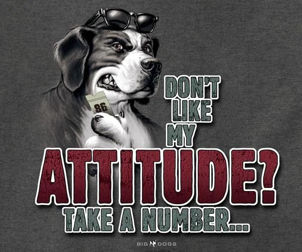 Attitude Take A Number T-Shirt