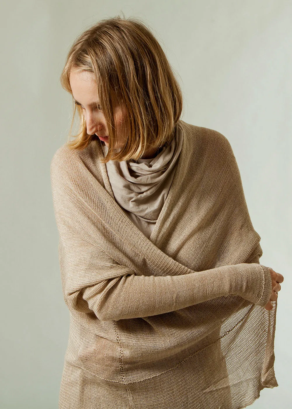 Bamboo Cardigan - Grey Taupe