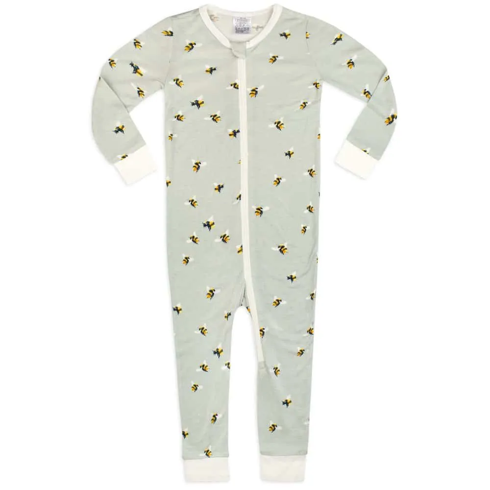 Bamboo Zipper Pajama