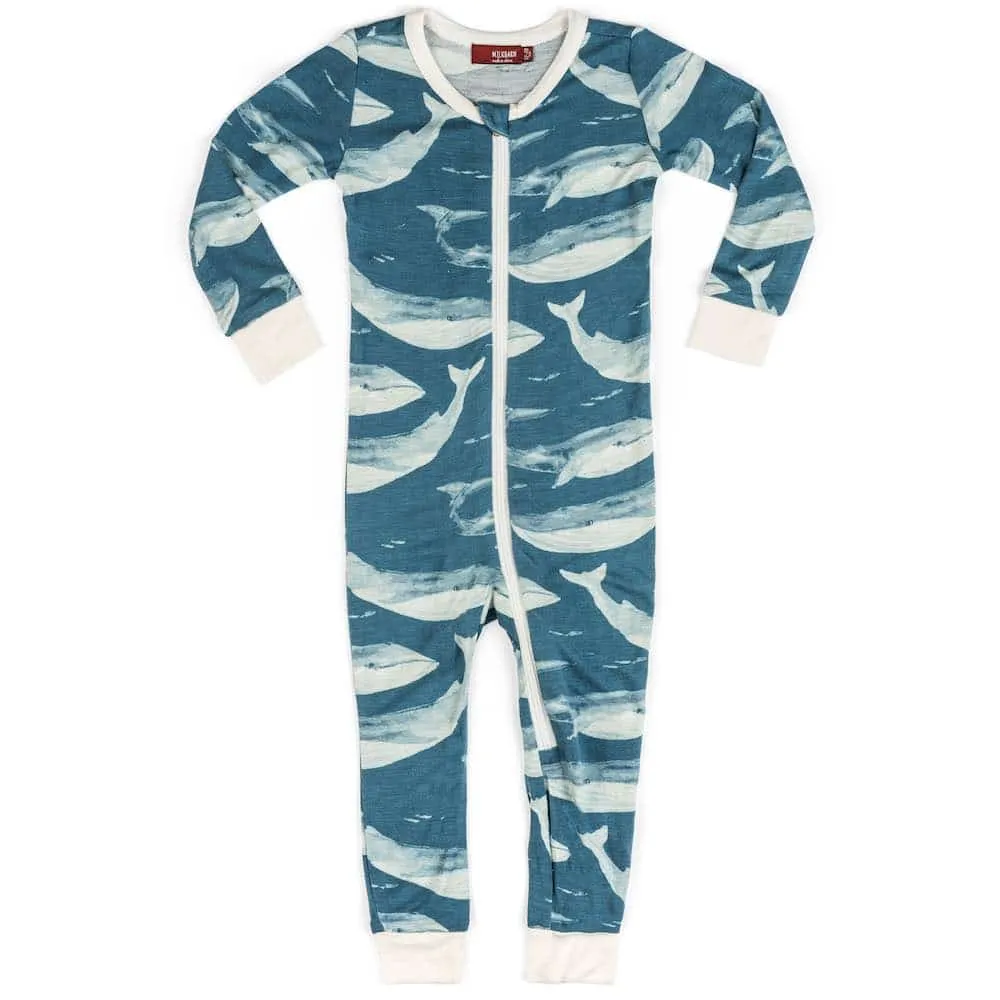 Bamboo Zipper Pajama