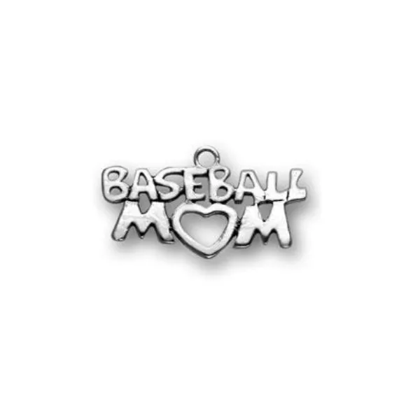 Baseball Mom Charm