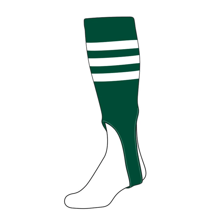 Baseball Stirrup - Triple Stripe (PATTERN B)