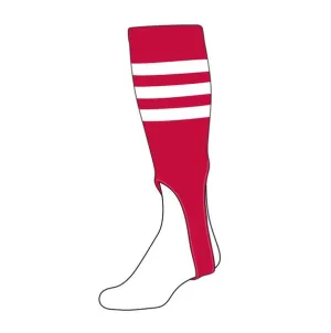 Baseball Stirrup - Triple Stripe (PATTERN B)