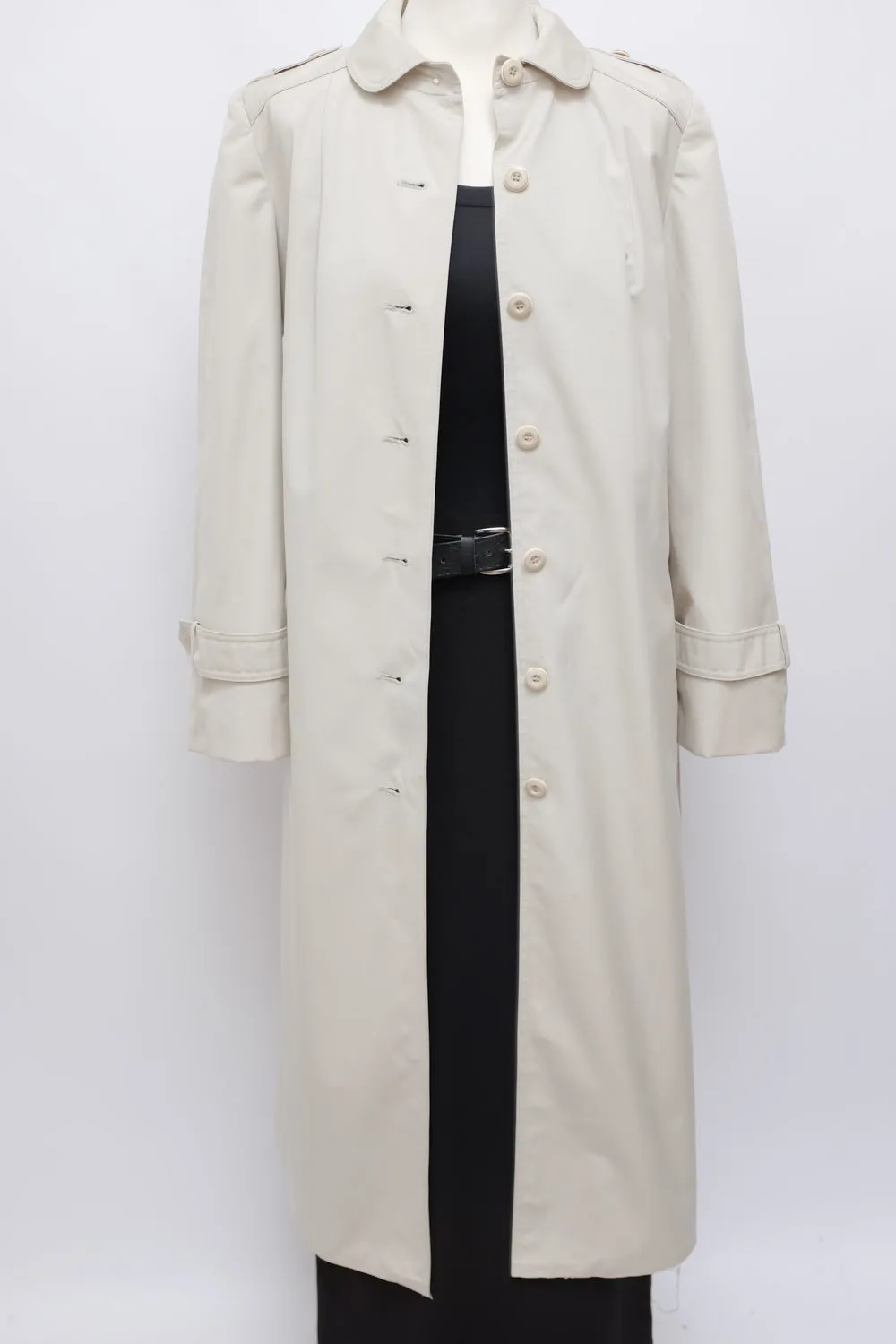 BEIGE VINTAGE TRENCH COAT