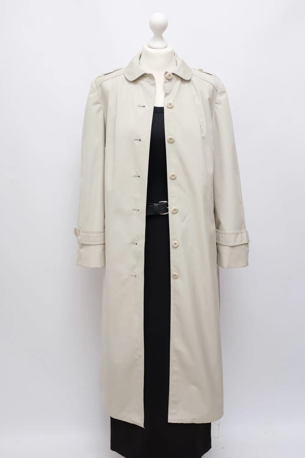 BEIGE VINTAGE TRENCH COAT