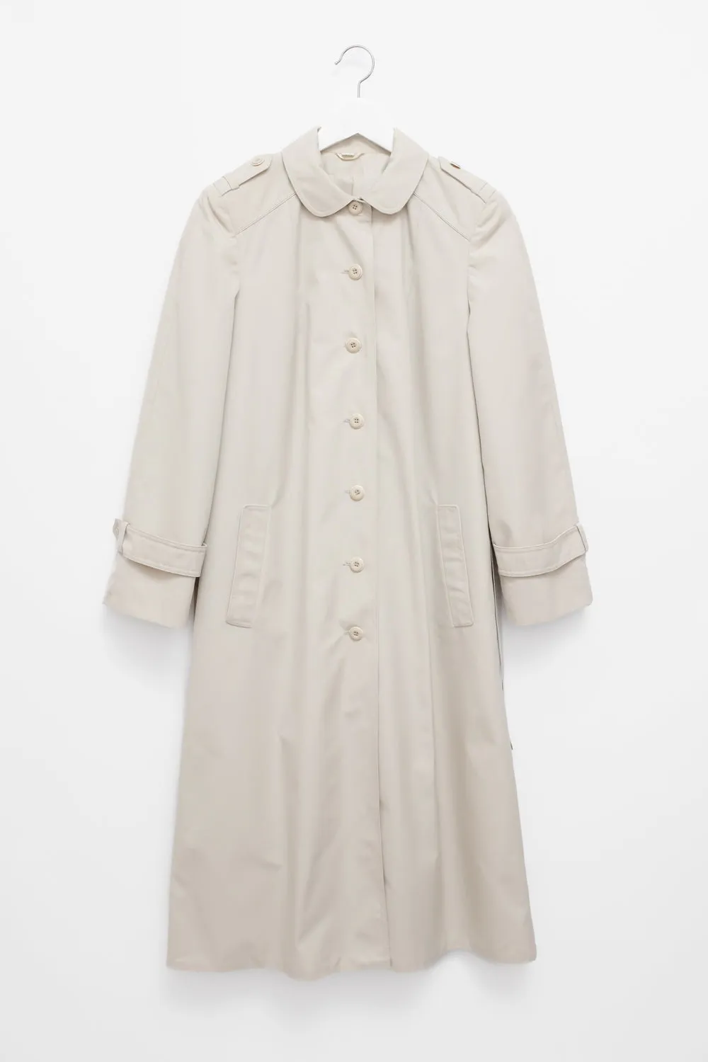 BEIGE VINTAGE TRENCH COAT