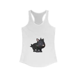 Black Kitty Women's Ideal Racerback Tank