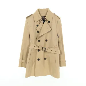 Burberry Black Label Cotton Trench Coat