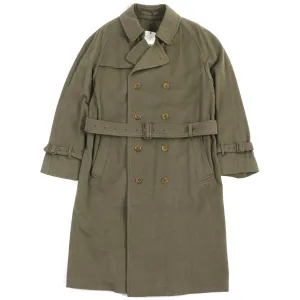 Burberry Cashmere Trench Coat Khaki 48-R