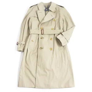 Burberry Vintage Trench Coat Beige 46