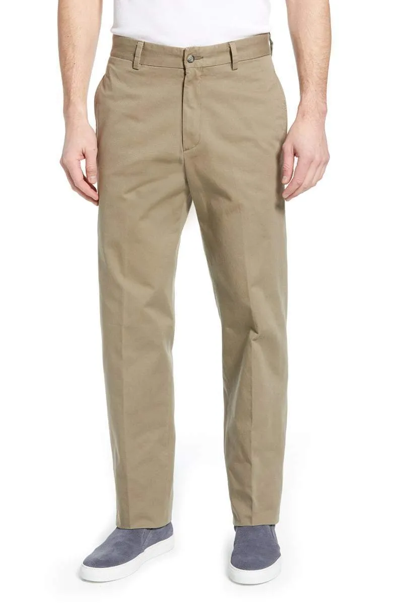 Charleston Khakis Washed Khaki<br>Flat Front<br>Regular Rise