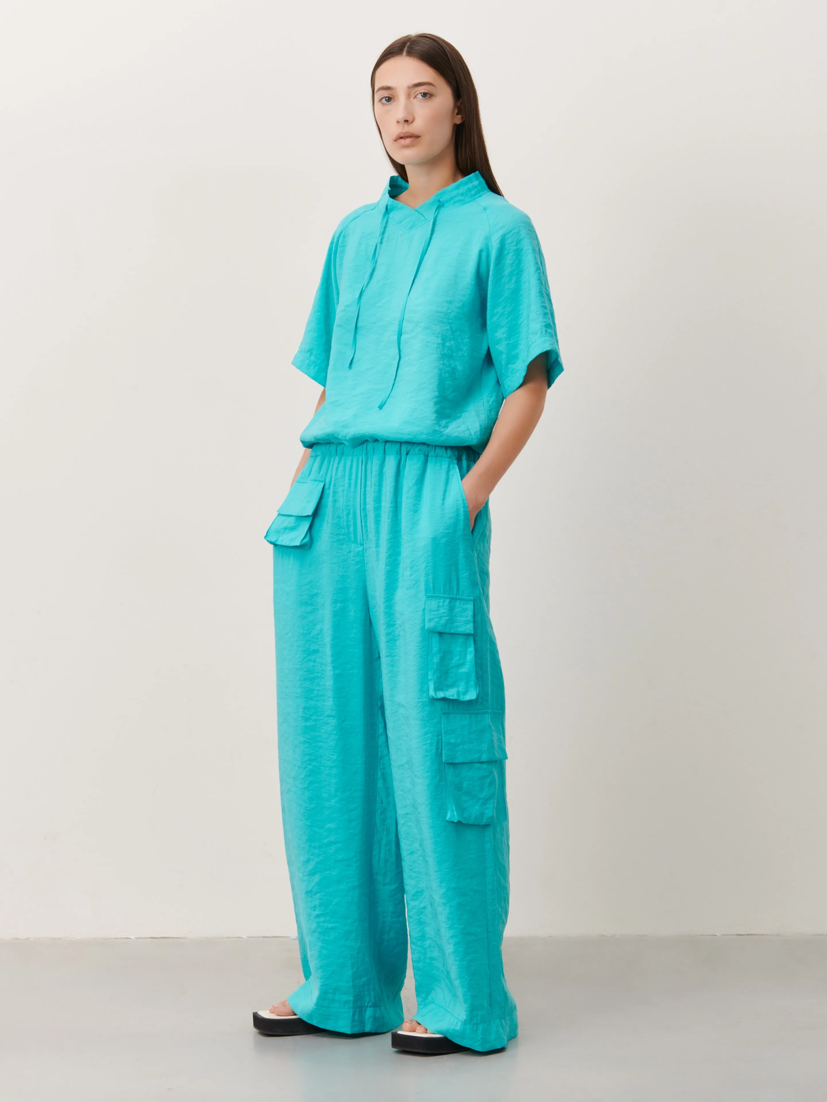 Charly Pants | Turquoise