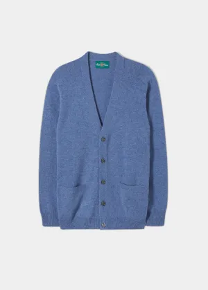 Cornwall Lambswool Cardigan in Jeans - Classic Fit