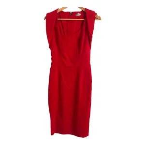 Diva Catwalk Sleeveless Shift Dress Red Size S