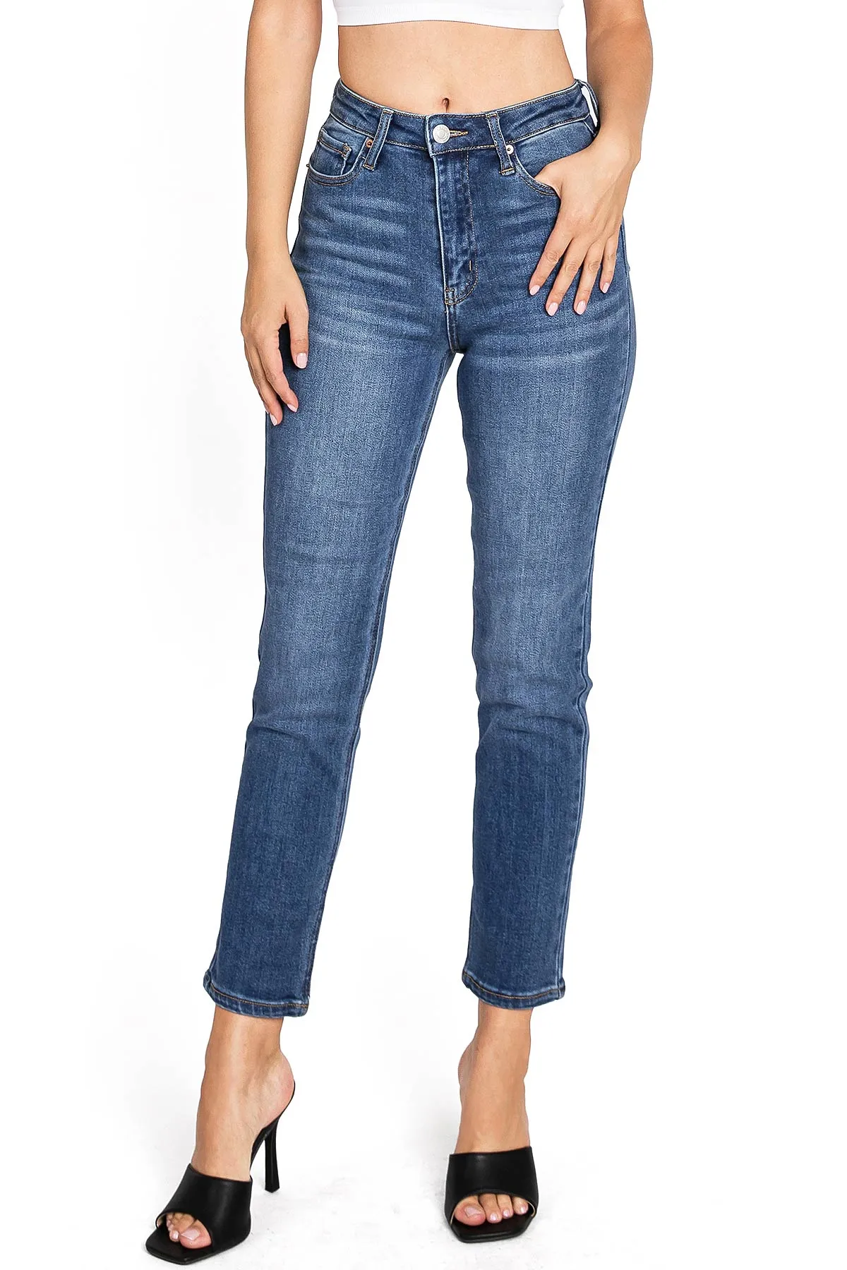 Elite Slim Straight Leg Jeans