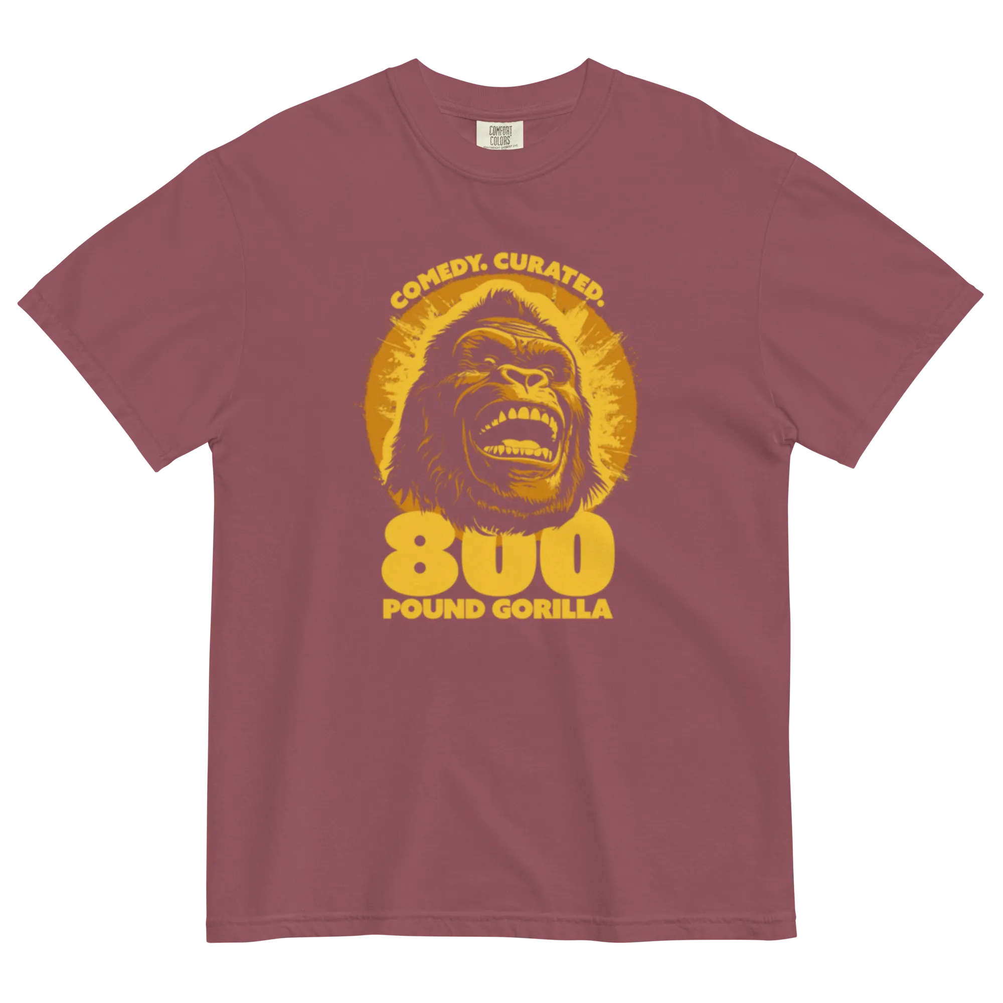 Gorilla Head Tee: Brick