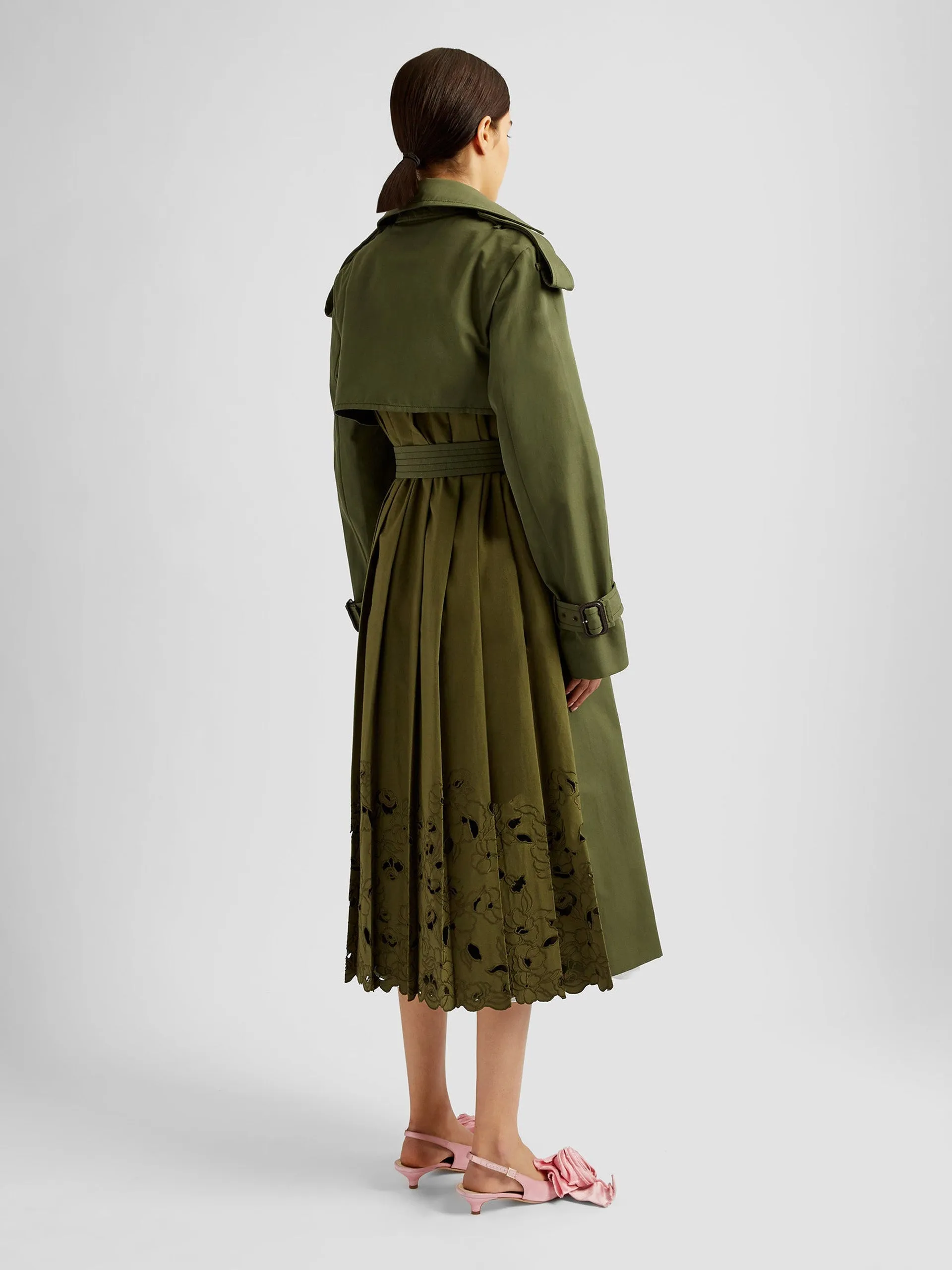 Hybrid trench coat