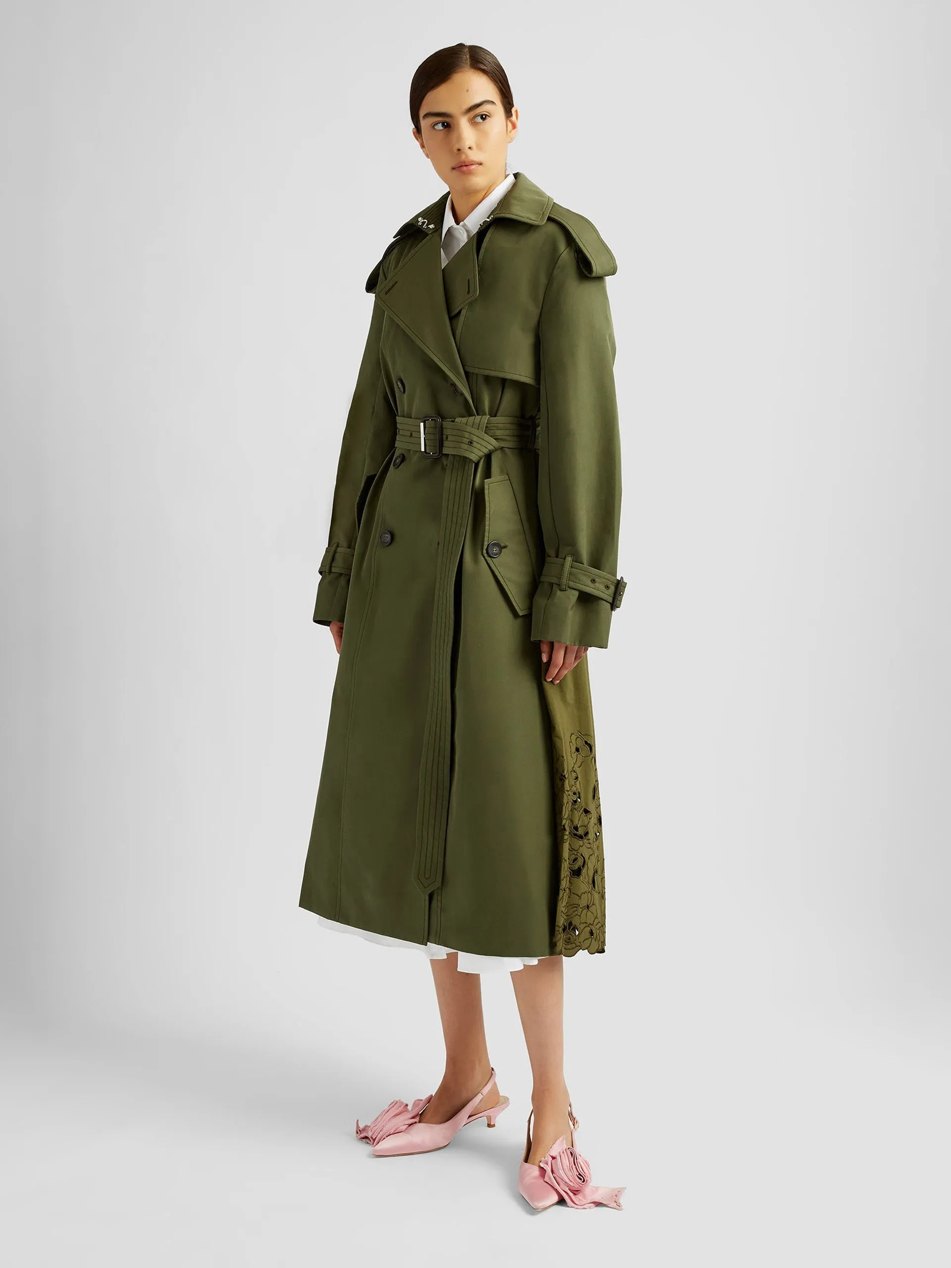 Hybrid trench coat