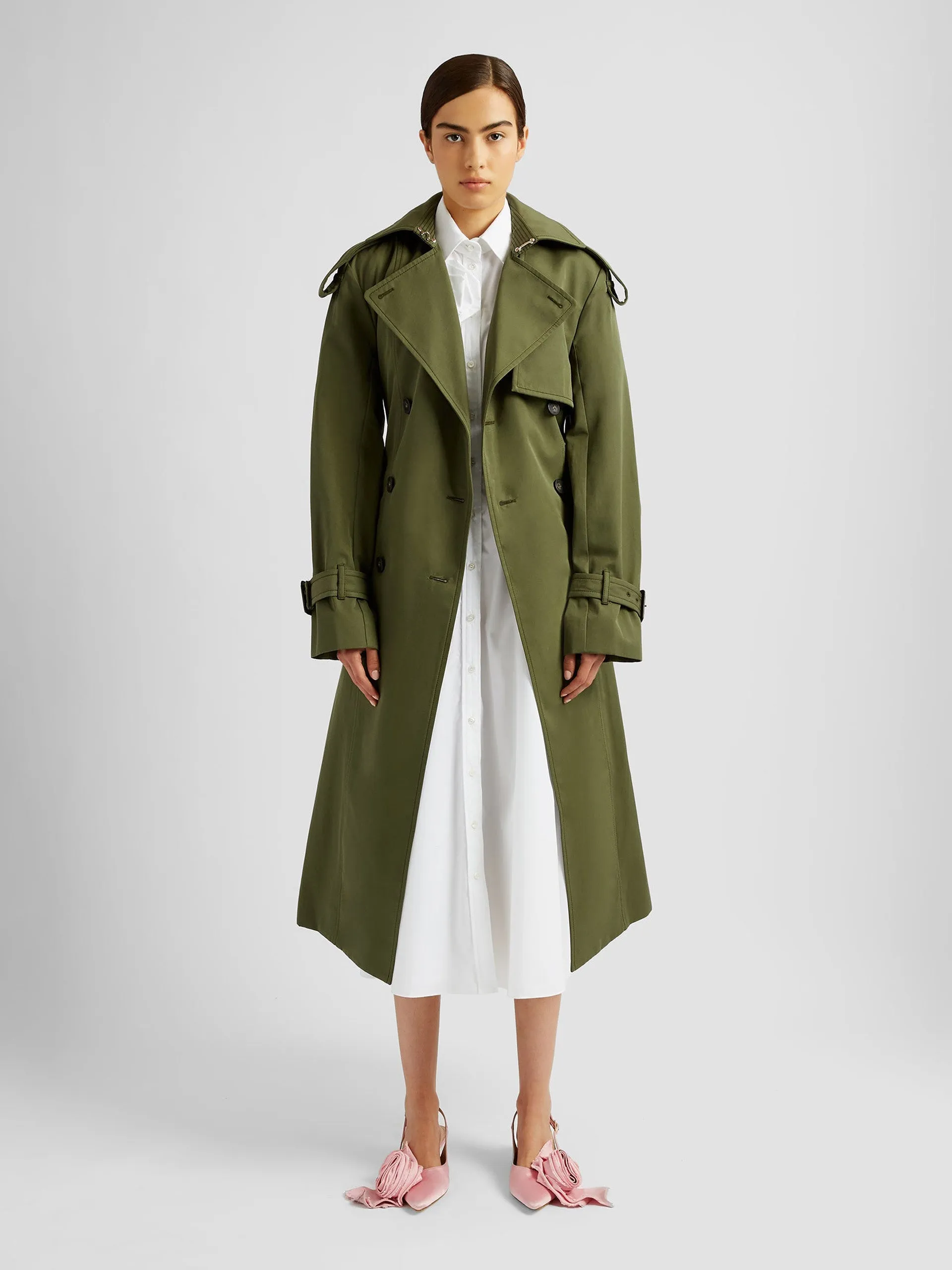 Hybrid trench coat