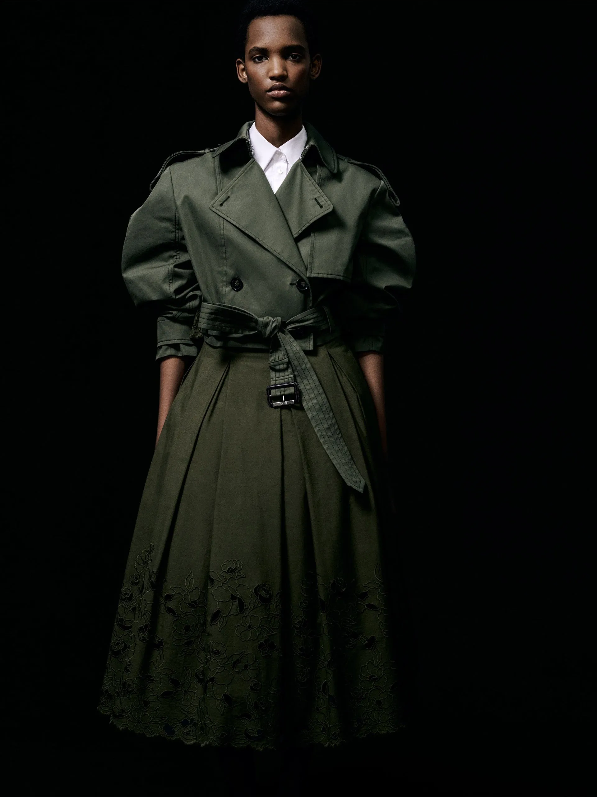 Hybrid trench coat