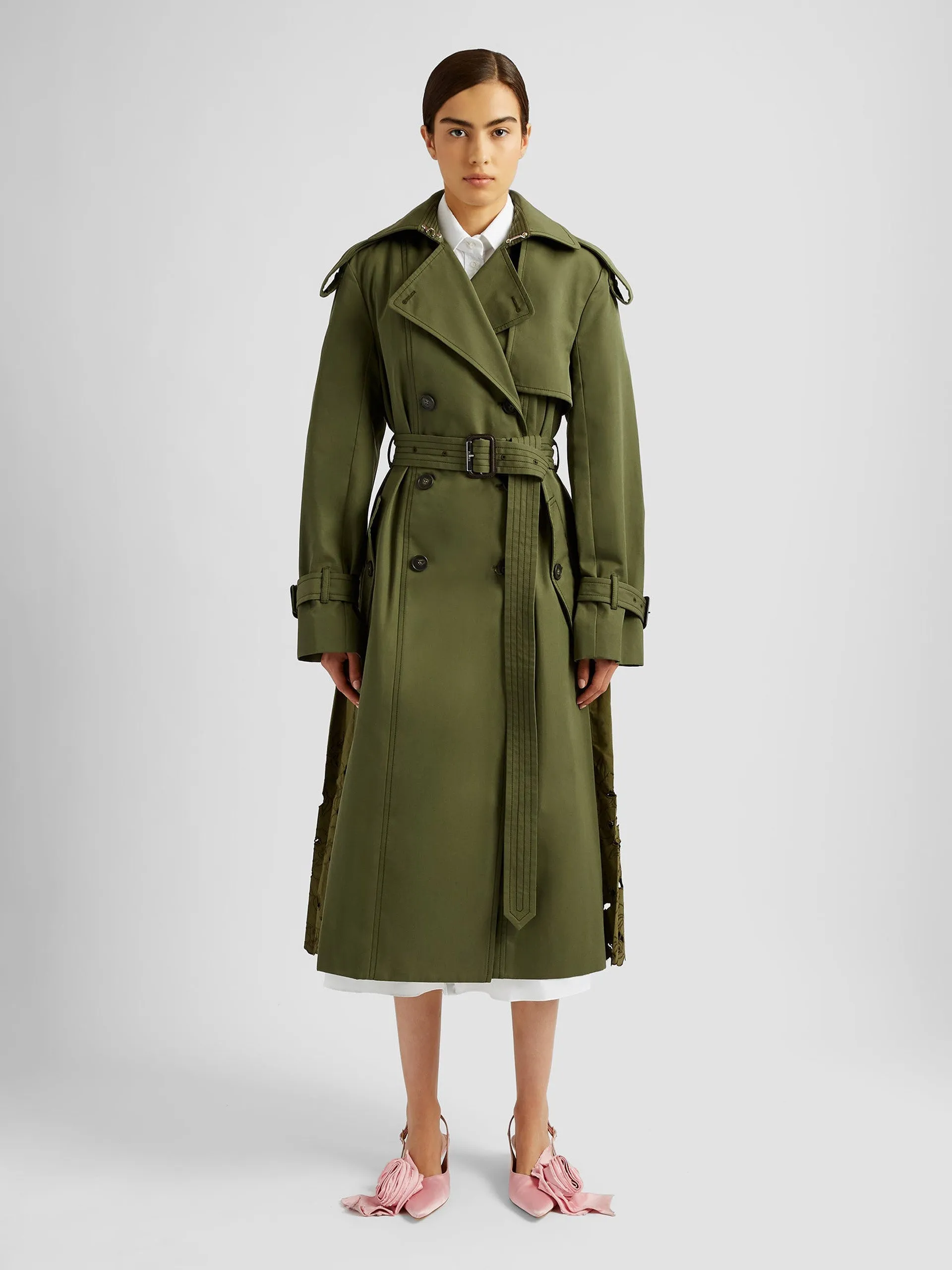 Hybrid trench coat