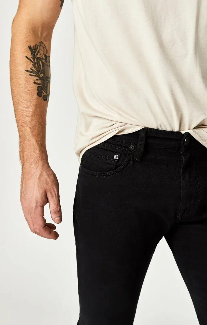 JAKE SLIM LEG IN BLACK WILLIAMSBURG