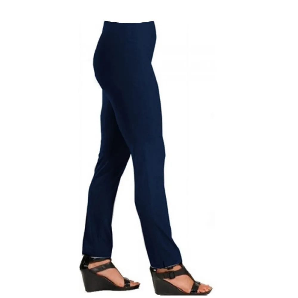 Lior Paris "Lize" Straight Leg 29.5" Pant in Navy - LIZE-NVY