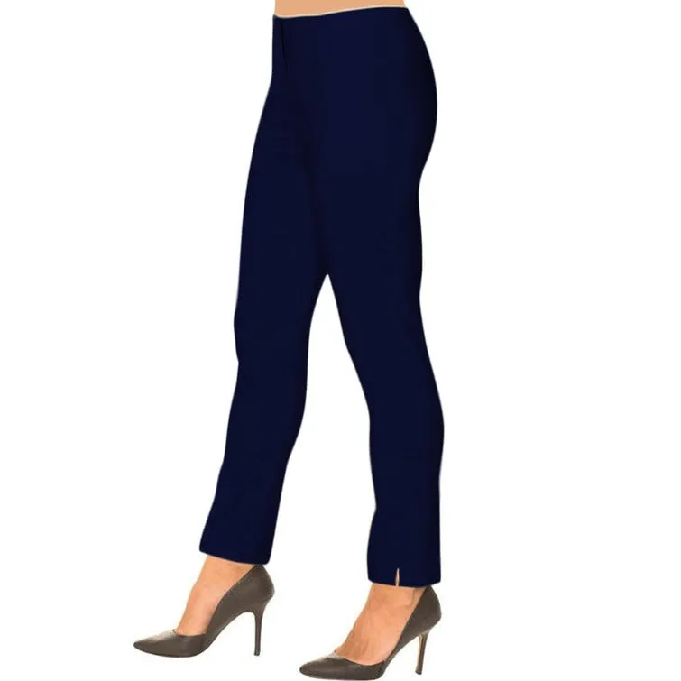 Lior Paris "Lize" Straight Leg 29.5" Pant in Navy - LIZE-NVY