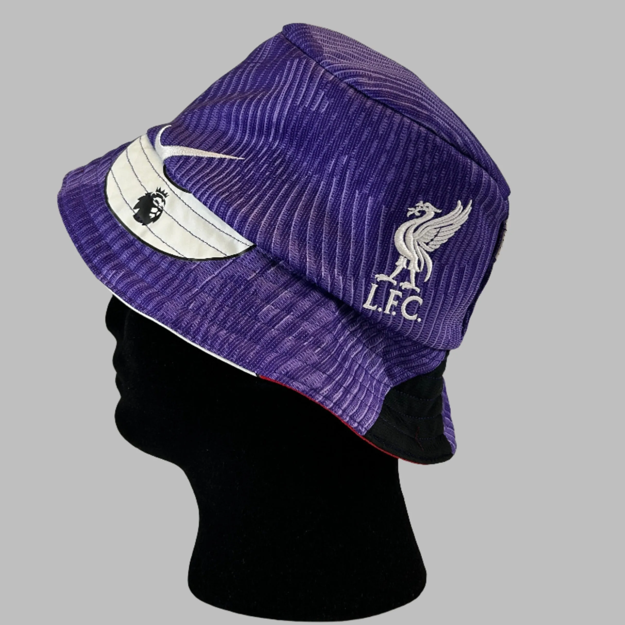 Liverpool 2023/2024 Upcycled Reversible Shirt Bucket Hat