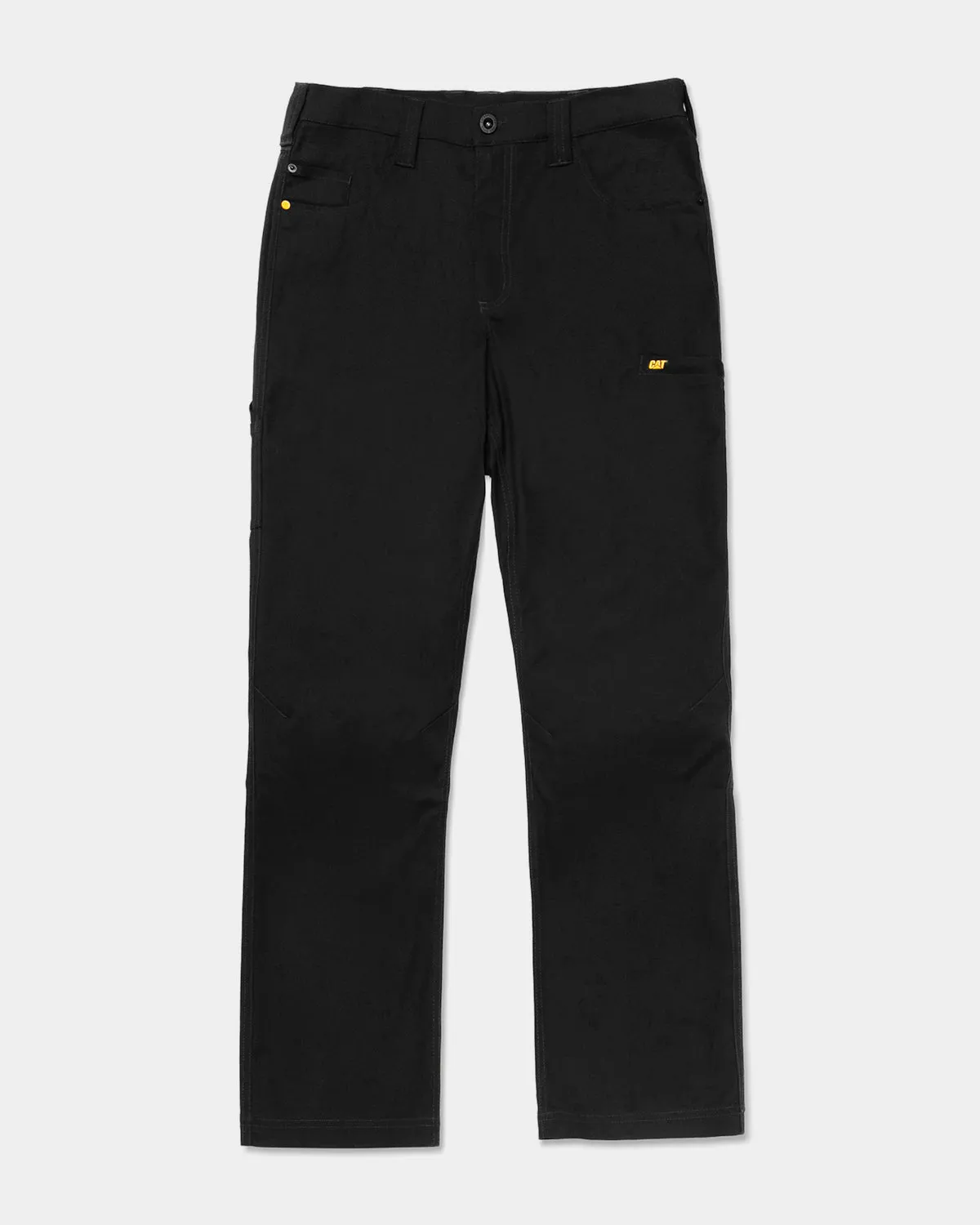 MEN'S STRETCH CANVAS UTILITY WORK PANTS - STRAIGHT FIT