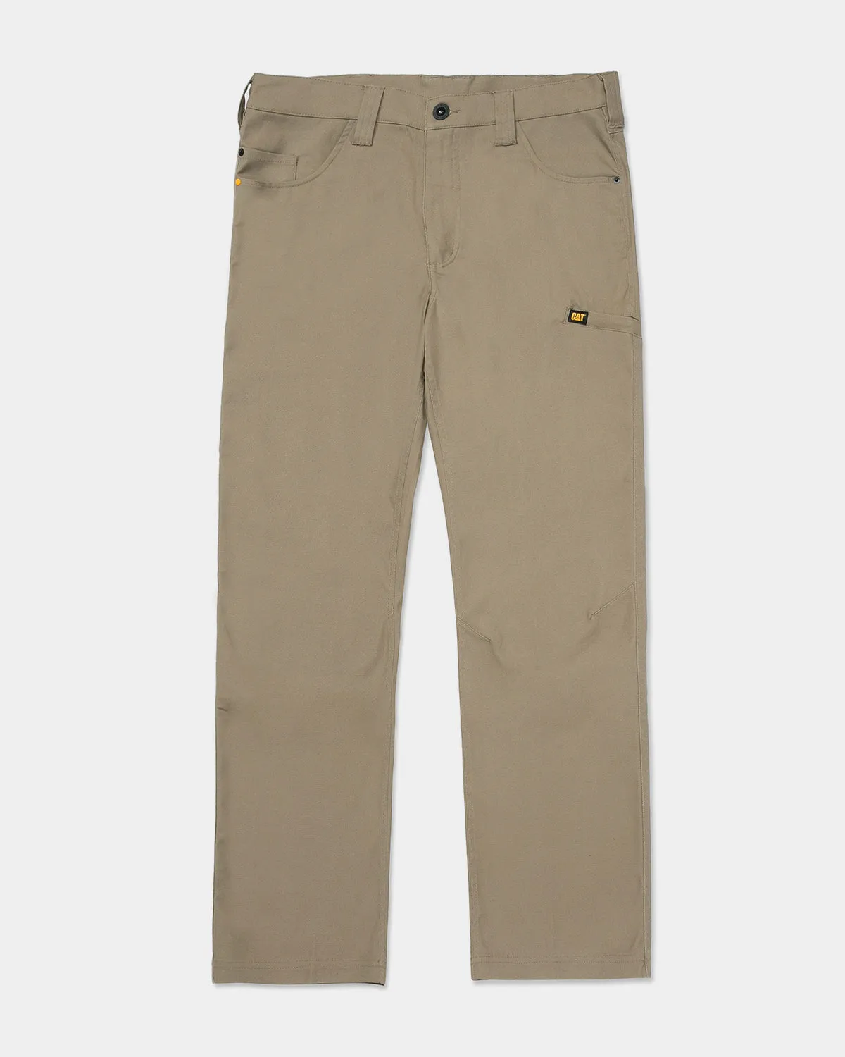 MEN'S STRETCH CANVAS UTILITY WORK PANTS - STRAIGHT FIT