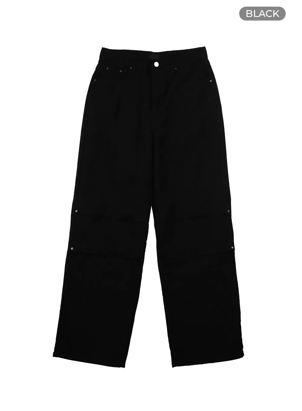 Pintuck Straight Leg Pants IY410