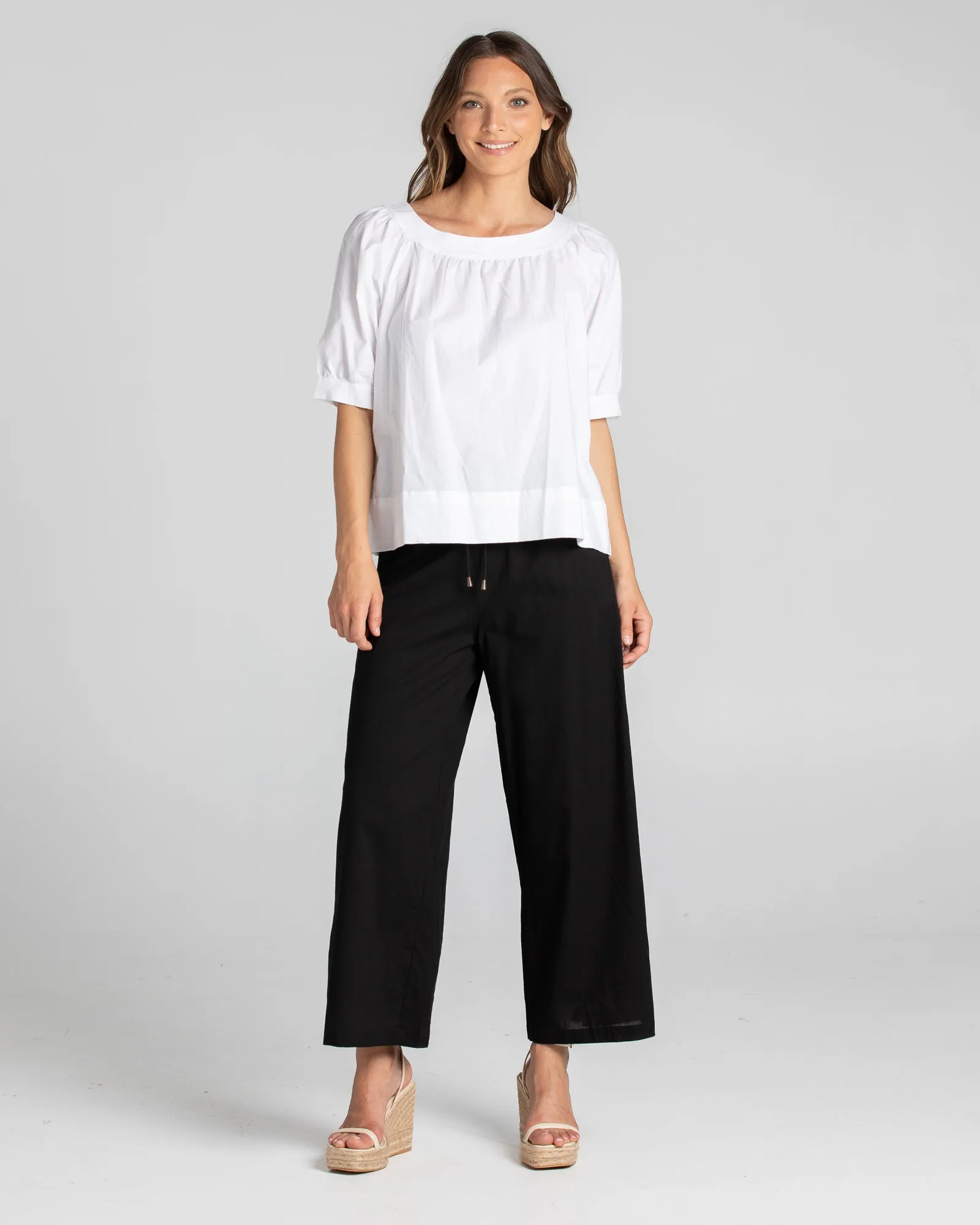 Ria Pant No Pockets - Black