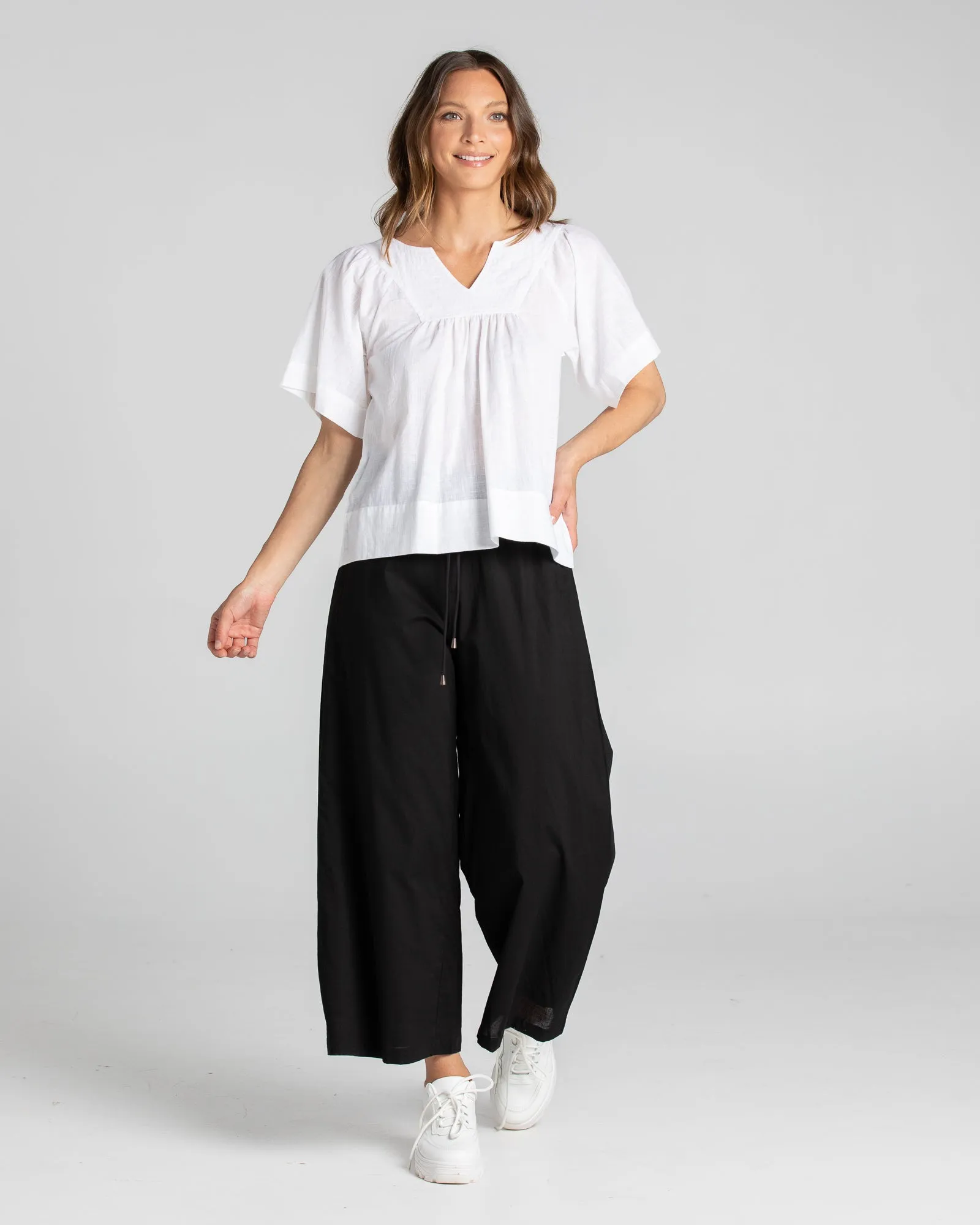 Ria Pant No Pockets - Black