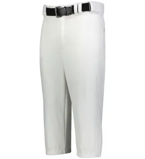 Russell Solid White Diamond Series 2.0 Youth Knicker Baseball Pants