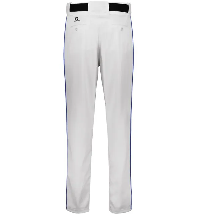 Russell White with Royal Blue Diamond Series 2.0 Piped Youth Baseball Pants