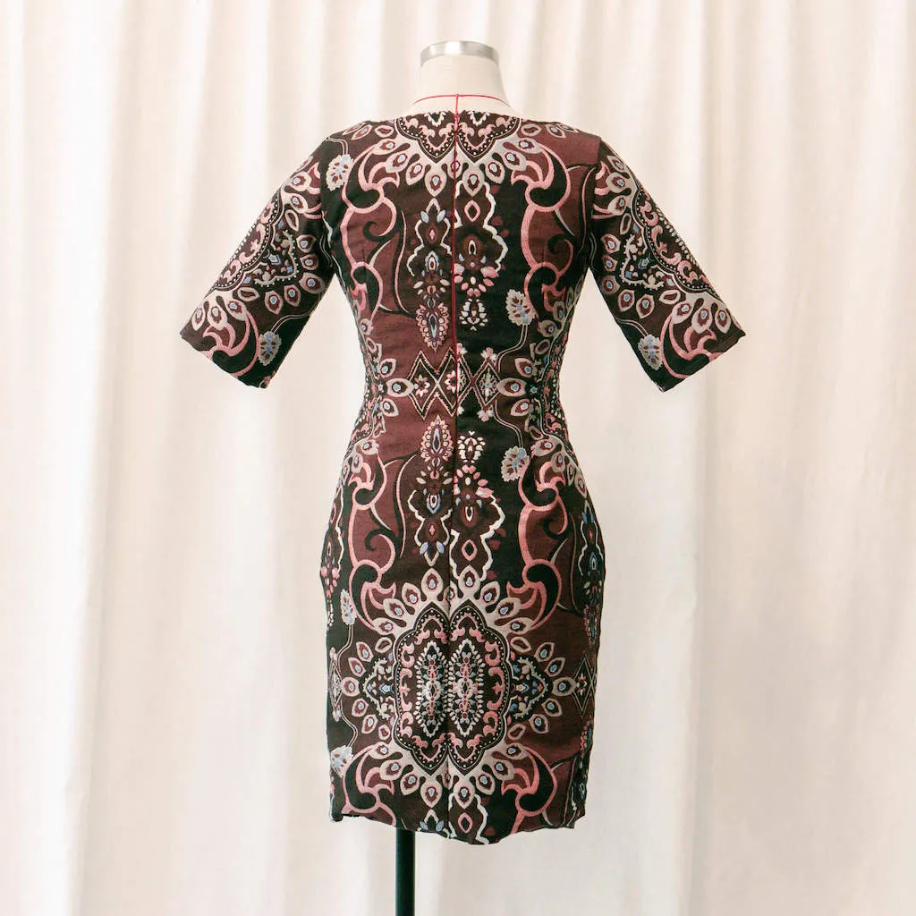 Shift Dress with Sleeves