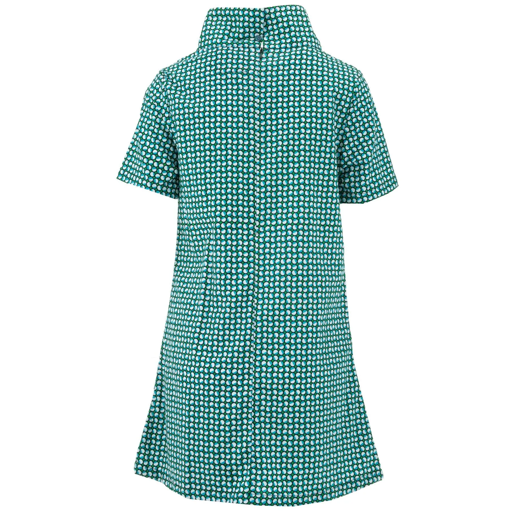 Sixties Shift Dress - Green Eclipse