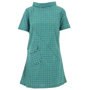 Sixties Shift Dress - Green Eclipse