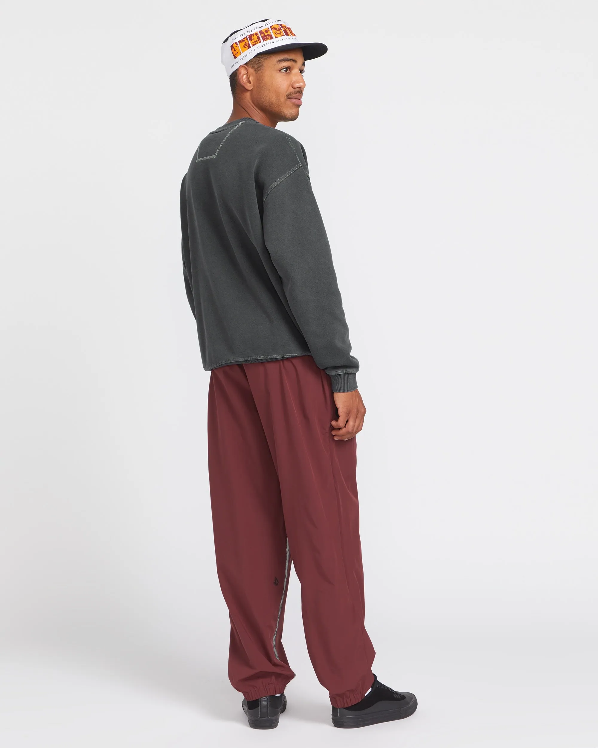 Skate Vitals Remy Stratton Elastic Waist Pants - Merlot