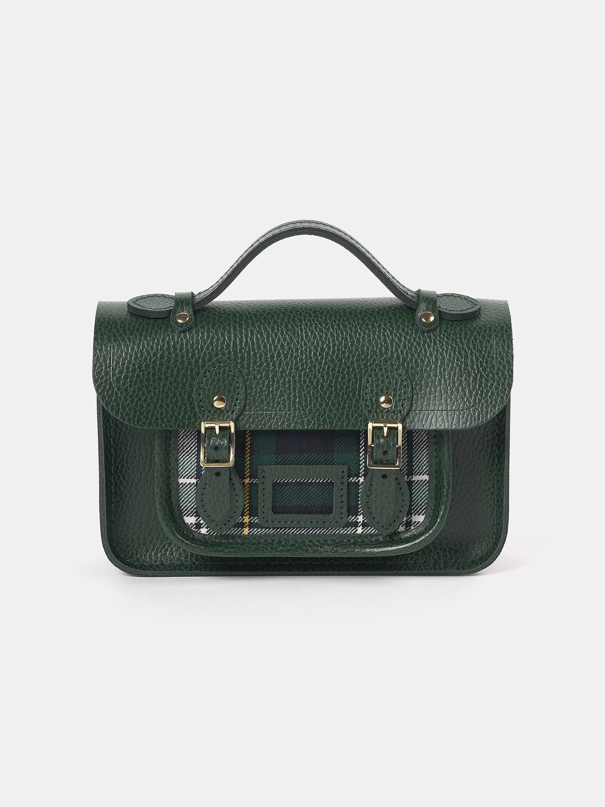 The Mini -  Racing Green Celtic Grain & Campbell Tartan