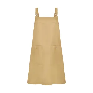 THE STROMBUS SHIFT DRESS-KHAKI